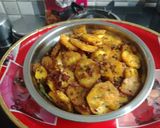 வாழைக்காய் பொடி பொரியல் ரெசிபி ஸ்டேப் 7 புகைப்படம்
