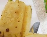 A picture of step 2 of My Caramel & Rum flavoured pineapple Dessert 😘.