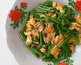 Foto langkah ke 4 dari resep Orak Arik Telur Kacang Panjang.