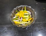 A picture of step 4 of Mango Cucumber Salad.