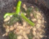 A picture of step 2 of Masoor dal Amati.