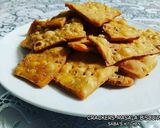 A picture of step 1 of Crackers Masala Biscuits.