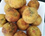 Foto del paso 8 de la receta Bolas de queso con verduras y curry