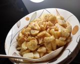 A picture of step 13 of Aloo chaat and kharboonana chaat.