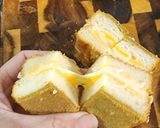 Hình bước làm 4 của món Bánh mỳ paparoti nhân phomai