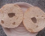 Foto del paso 1 de la receta: Bagel de queso crema y jamón