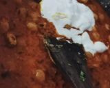 A picture of step 4 of Chole Paneer masala.