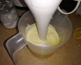 Foto del paso 4 de la receta: Atún con crema y ensalada con papitas mayo casera