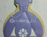Foto langkah ke 12 dari resep Tutorial : Sofia the First Cookies.