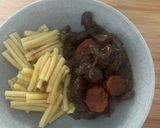 Une image de l'étape 8 de Bœuf bourguignon 🐂.