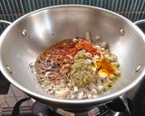 A picture of step 2 of Mashroom (Ranbhaji).