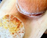 Foto langkah ke 3 dari resep Beef & Egg Burger.