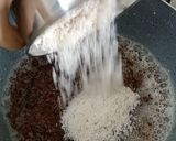 A picture of step 6 of Chamsur seeds(Garden cress seeds)-Makhana Burfi.