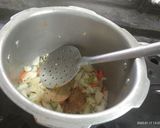 A picture of step 1 of Cabbage Birayani In Pressure Cooker.