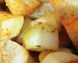 A picture of step 2 of Masala tinde.