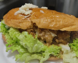 Foto del paso 9 de la receta: Sándwich de carne bbq y queso🥙🍔🥯