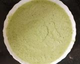 A picture of step 4 of Watermelon peel(rind) dosa(using white green part).