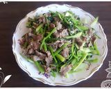 Hình bước làm 3 của món Thịt bò xào cần tây