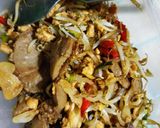 Foto langkah ke 4 dari resep Orak arik Telur Toge Bakso.
