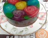 Foto langkah ke 7 dari resep Puding Kaca Lapis Cokelat.