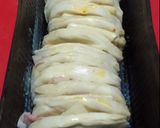 Foto del paso 1 de la receta: Pan acordeón con jamón queso