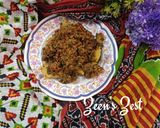 A picture of step 3 of Methi Aloo Kheema.