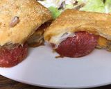 A picture of step 5 of Pizza Pockets.