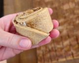 Mogyorókrémes, fahéjas csiga (cukormentes, teljes kiőrlésű) recept fázis 4 fotója