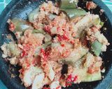 Foto langkah ke 8 dari resep Terong Kukus sambel kelapa.
