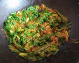 A picture of step 7 of Peyajkoli Dim (Egg cooked with Spring Onion).