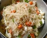 A picture of step 3 of Foxtail (veggie) vermicelli.