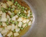 A picture of step 2 of Namkeen jave.