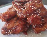 A picture of step 11 of Easy Homemade Korean Spicy Chicken Wings.
