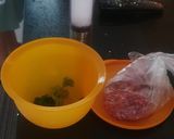 A picture of step 1 of Burger (with patty recipe(.