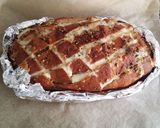 A picture of step 3 of Garlic pull apart cheese bread.