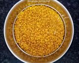 A picture of step 1 of Instant Sambhar.