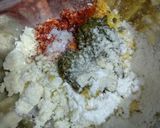 A picture of step 2 of Paneer Corn balls.