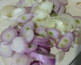 Foto del paso 1 de la receta: Sándwich🥙de berenjena,🍆calabacín y queso🧀crema🥯