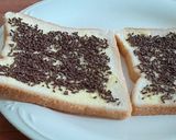 Foto langkah ke 1 dari resep Roti Panggang Coklat Keju.