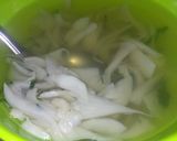 Foto langkah ke 3 dari resep Sayur Jamur Bening. Sop Jamur putih.