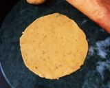 A picture of step 3 of Besan messi masala puri - eat with arbi Fry.