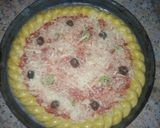 صورة لخطوة 1 من وصفة بيتزا خفيفة ريشة وبنينة 😋😋
