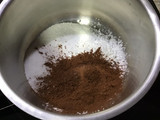 Ricitos de hojaldre con crema de chocolate