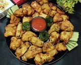 A picture of step 4 of Chicken Pakora 😋😋.