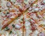 Foto langkah ke 6 dari resep Pizza teflon (dough tanpa susu).