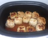A picture of step 1 of Pork Paupiettes with Olives.