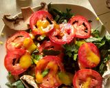 Foto del paso 1 de la receta: Ensalada de espinaca y portobello