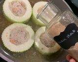 A picture of step 3 of Stuffed Marrow With Salted Japanese Plum (umeboshi) in Asian Broth 🌿.
