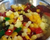 Foto del paso 1 de la receta: Coctel de frutas con gelatina🌹