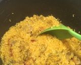 Foto del paso 2 de la receta: Arroz del Sol con Cebollin, Champiñones y Tocineta